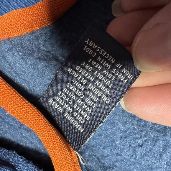 VTG 90's Polo Jeans Co Ralph Lauren Track Jacket Full Zip Royal Blue Mens Size M - Picture 7 of 10